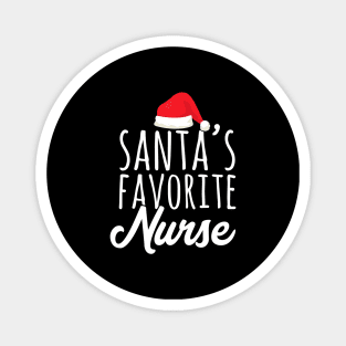 Santa's favorite nurse Magnet